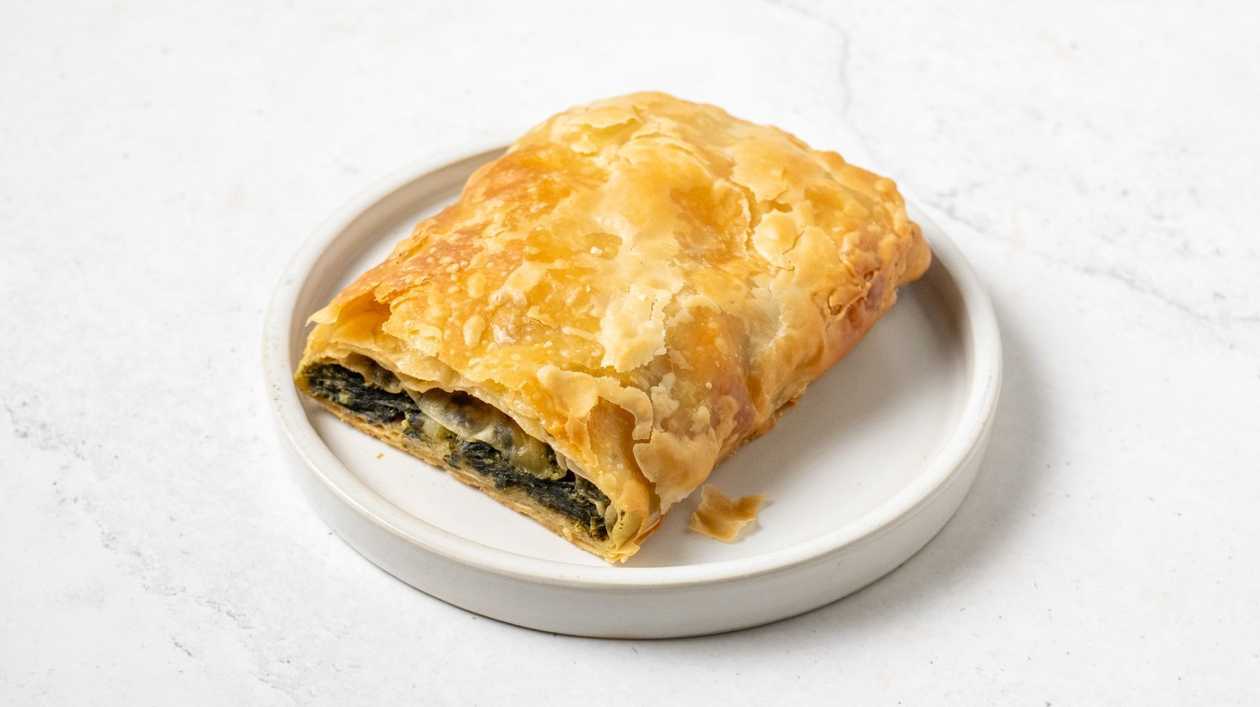 Greek Bougatsa (Spinach & Cheese)