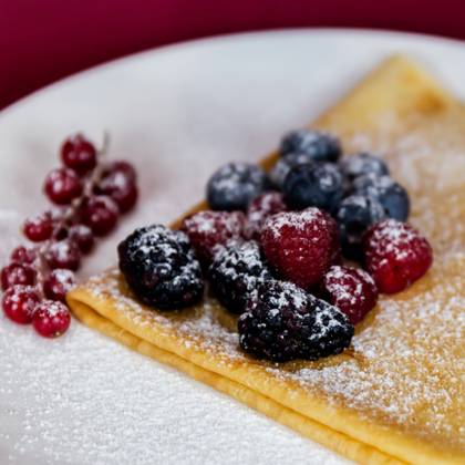 Crepe Frutos Vermelhos