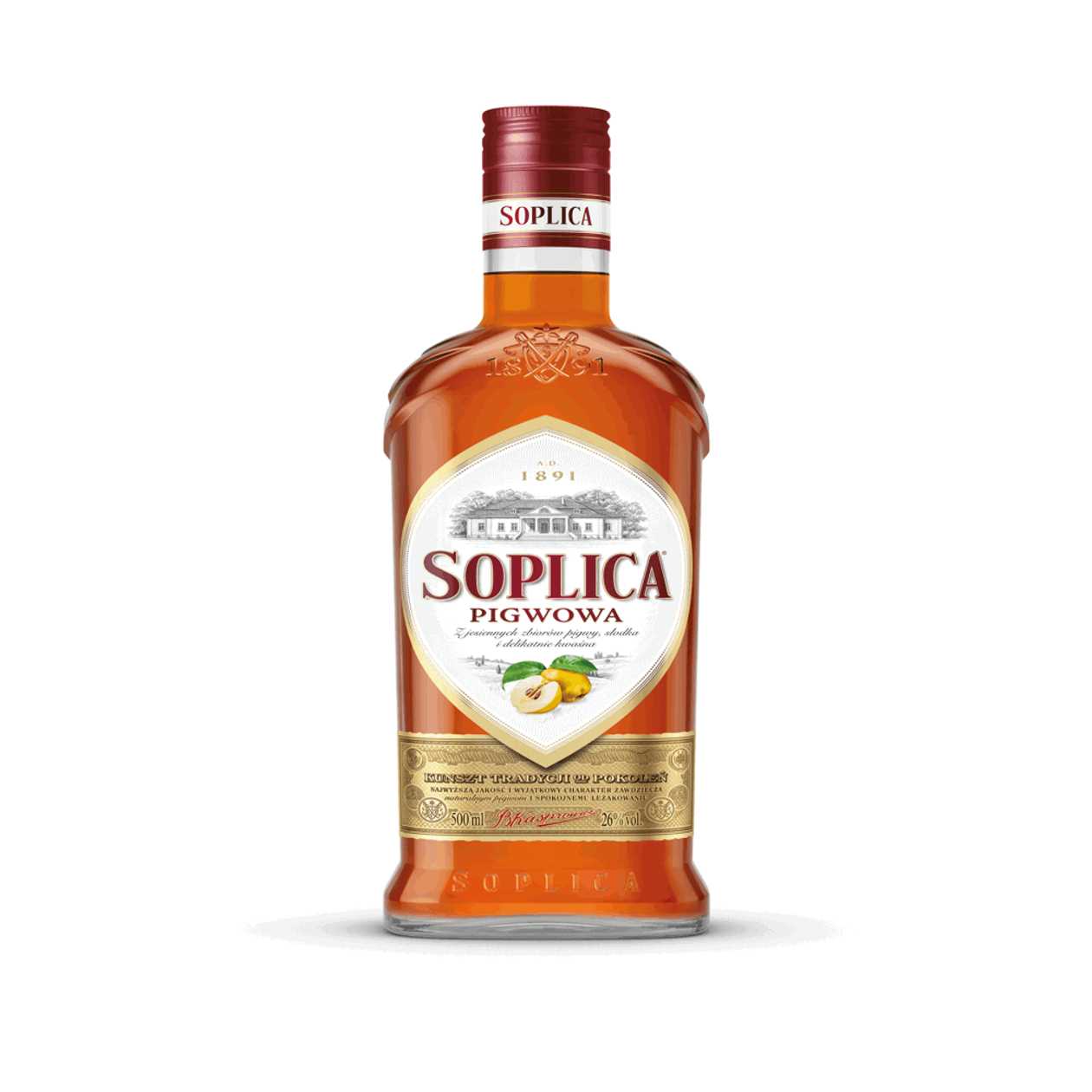 Soplica Quince Flavored Vodka 26% 500 ml