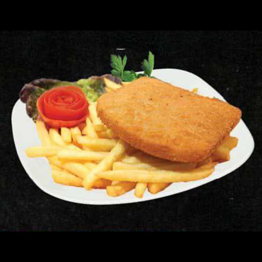 Fried Cheese with Fries