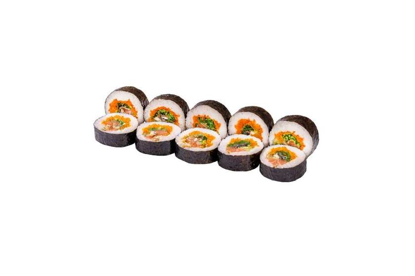 Salmon Unagi Futomaki