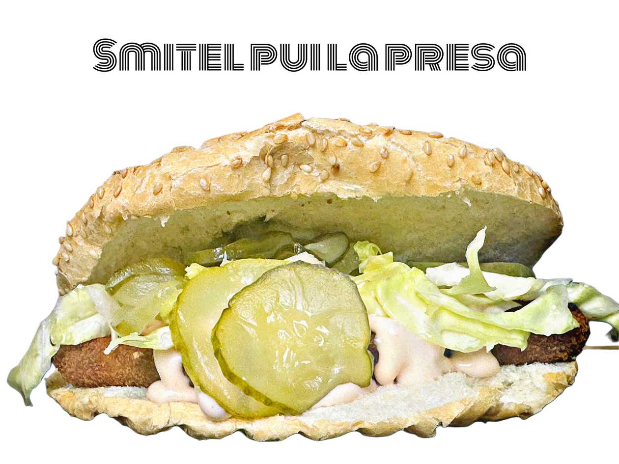 Snitel de Pui la Presă