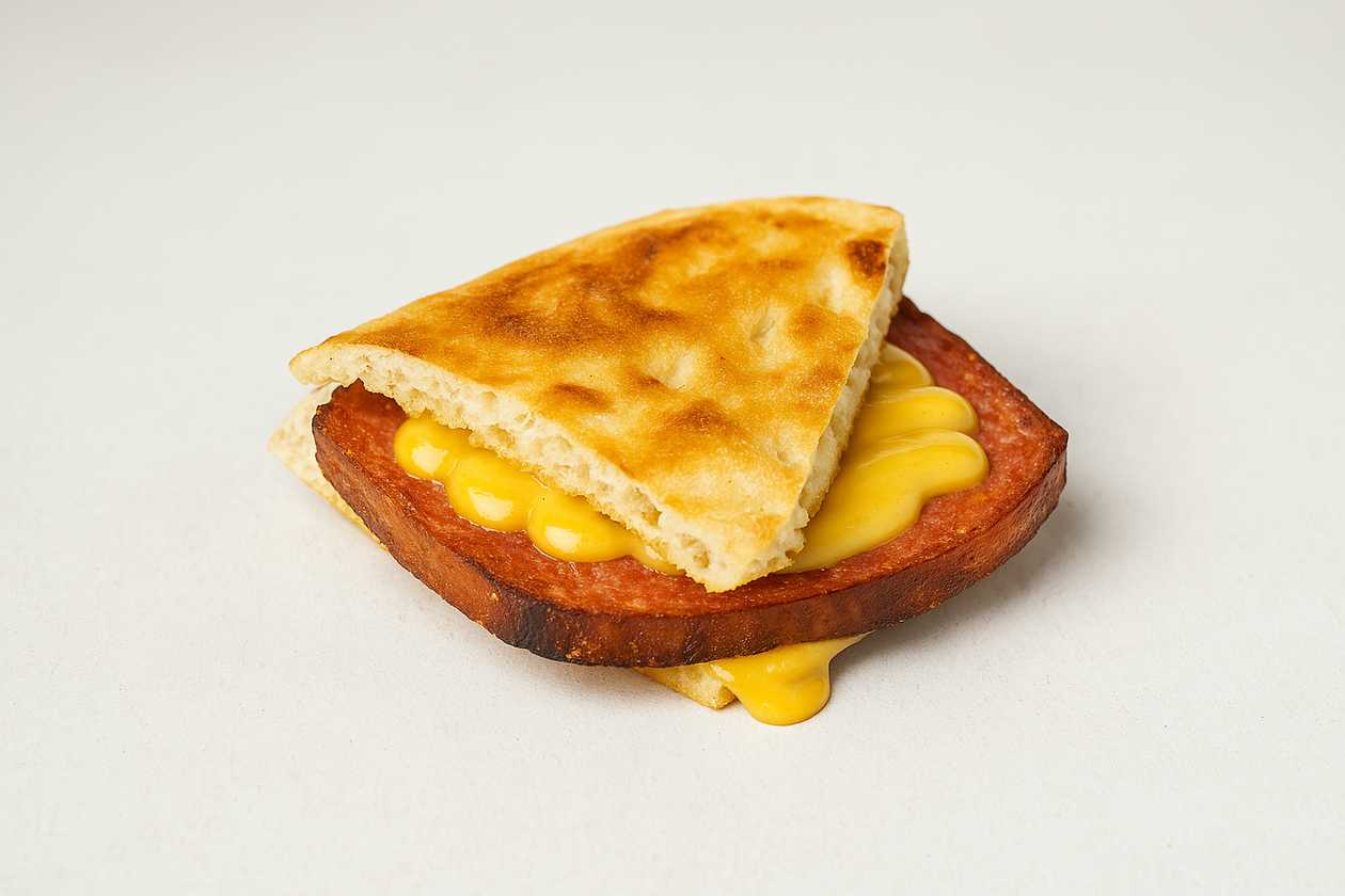 Meatloaf in pita bread