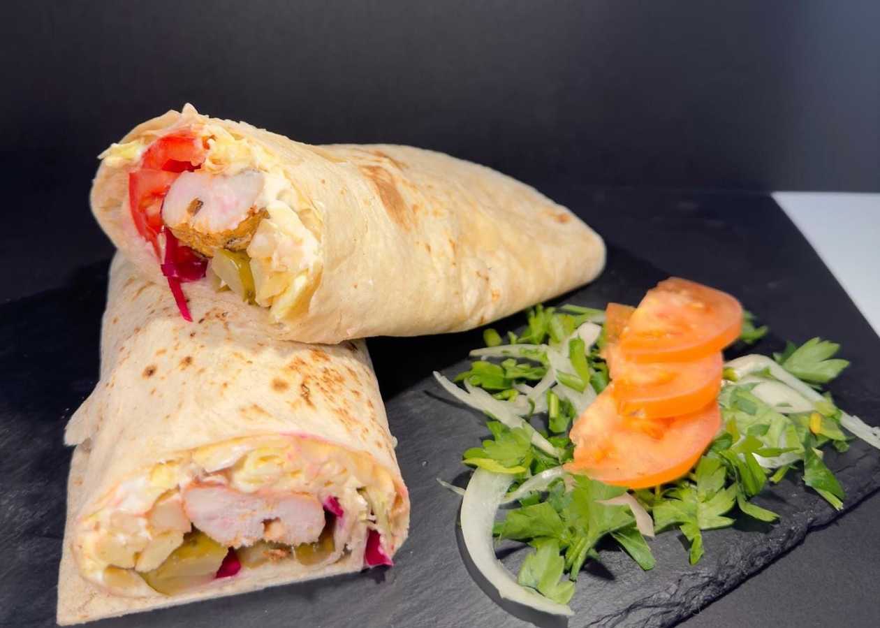 Large Beef/Lamb Skewer Sandwich