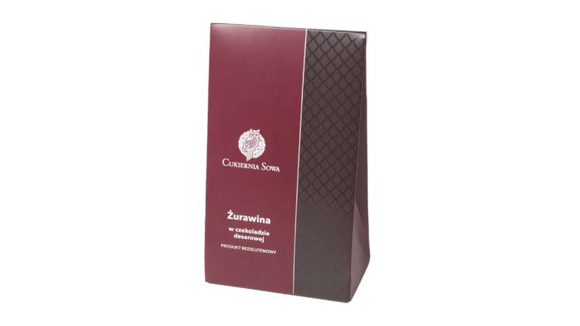 Cranberries in dark chocolate