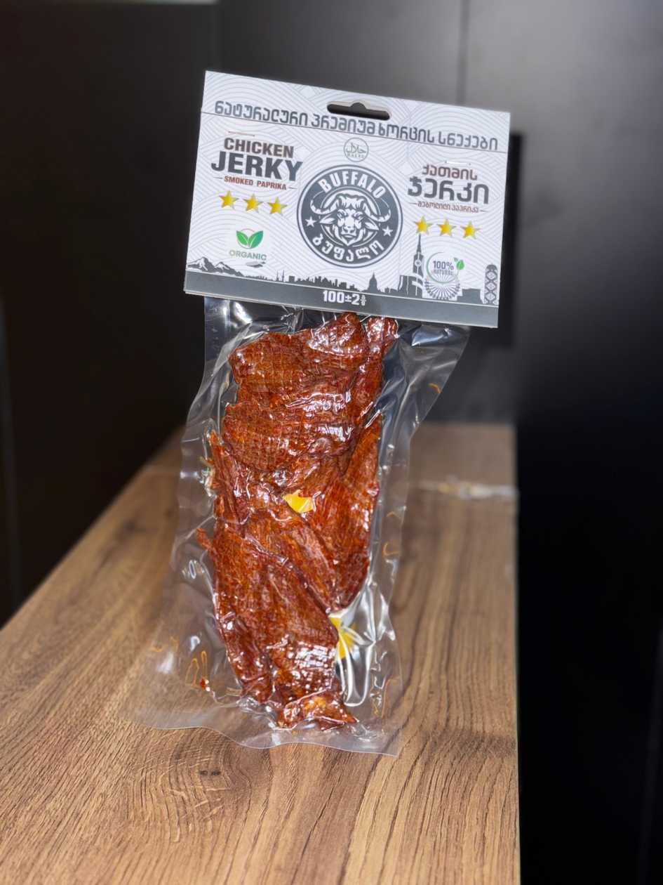JERKY Chicken (Paprika) Buffalo 100g
