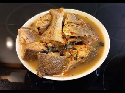 Croaker fisherman soup