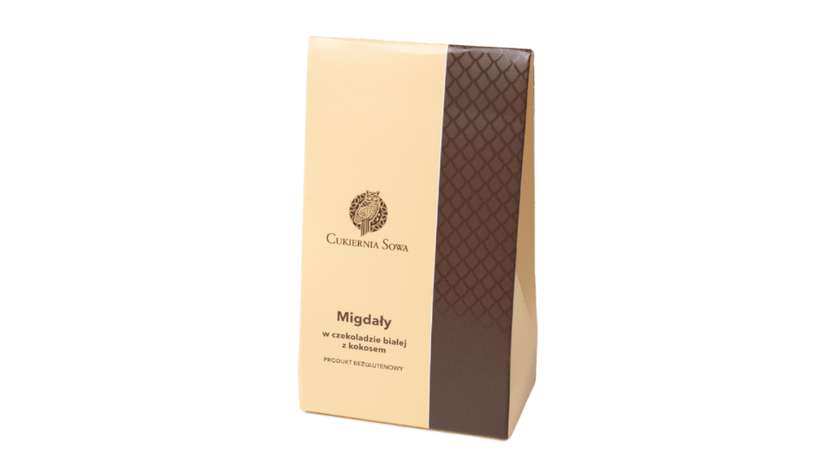 Almonds in White Chocolate with Coconut