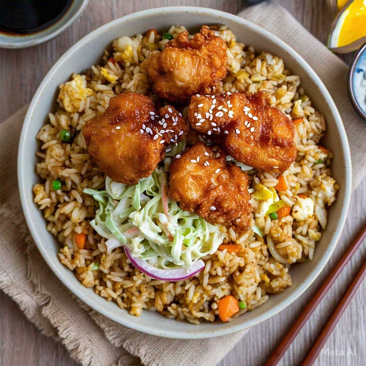 Fried Rice with Chicken