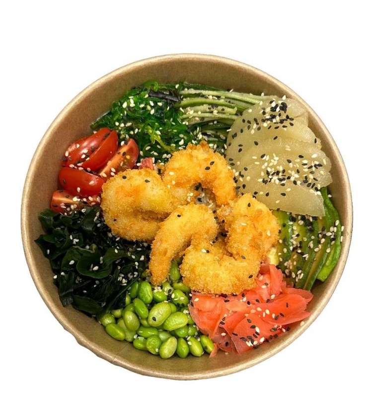 Poke Bowl with Shrimp