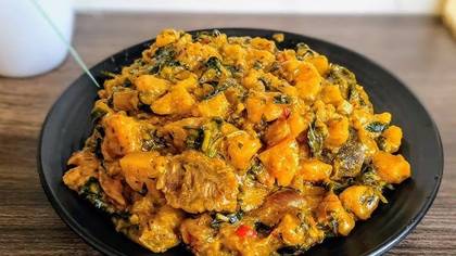 Plantain porridge