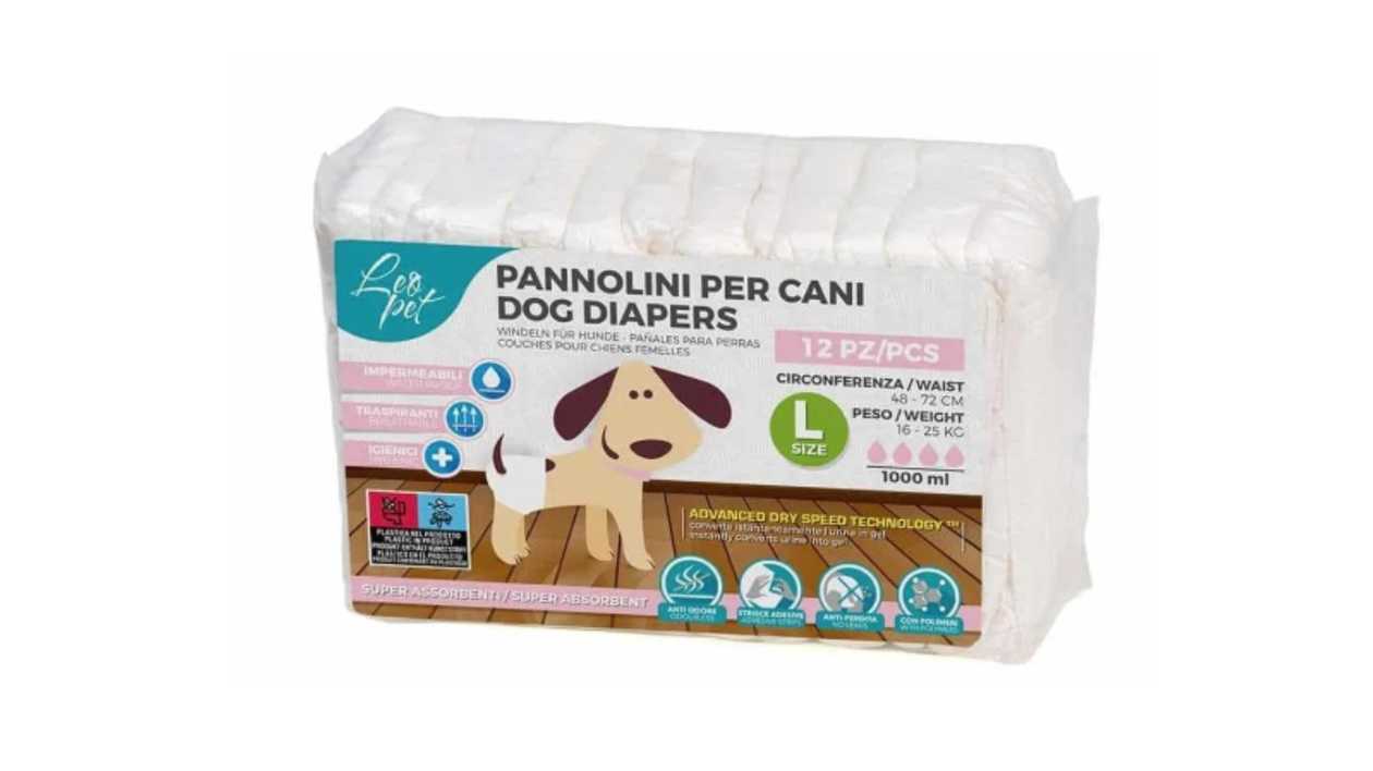 LEOPET Female Diapers XS -under 3kgs