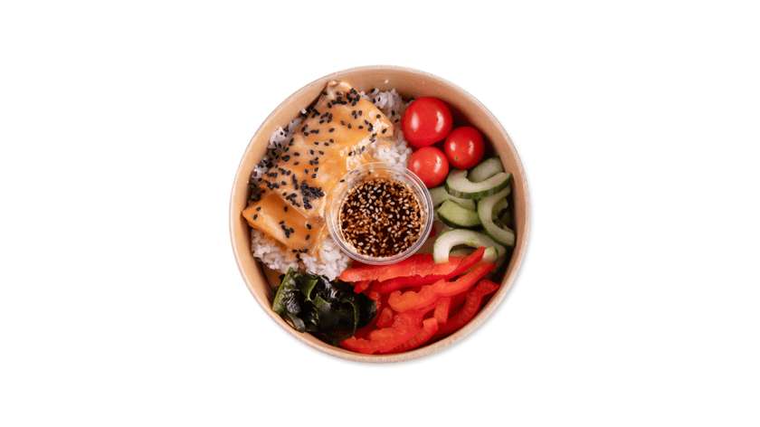 Bowl z łososiem den miso 300g