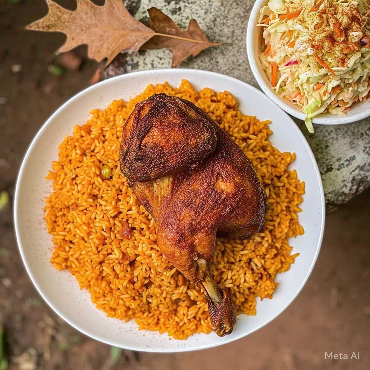 Jollof Rice with Chicken