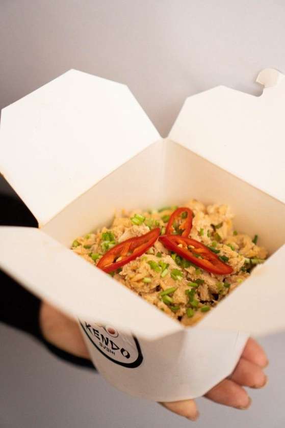 Rice with Salmon and Vegetables