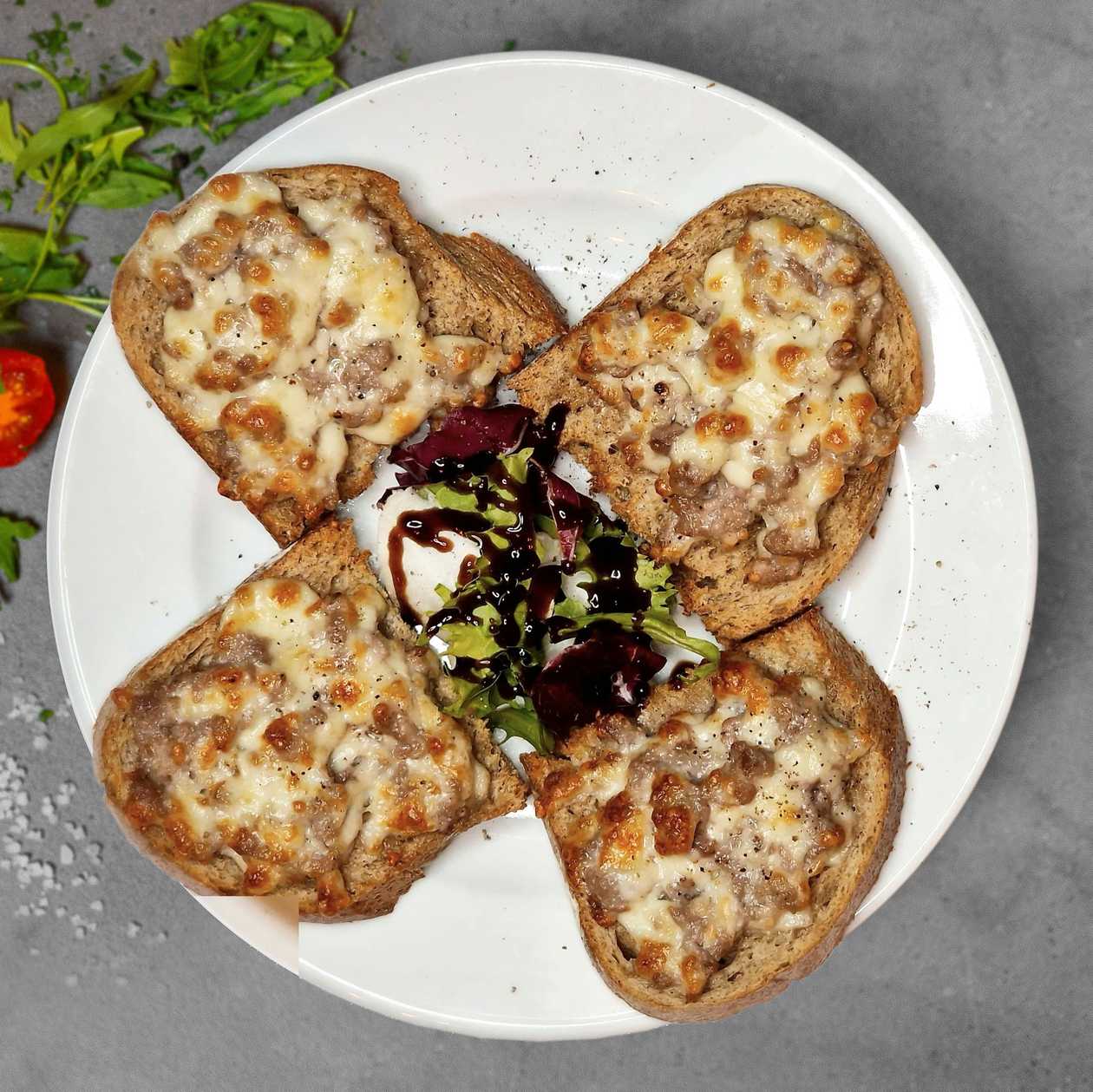 Bruschetta with Salsiccia