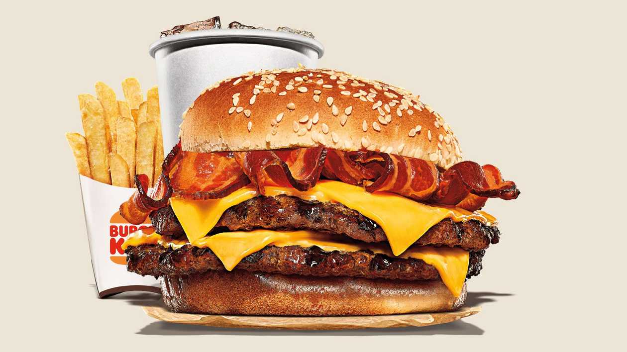 Double Bacon Κing King Meal