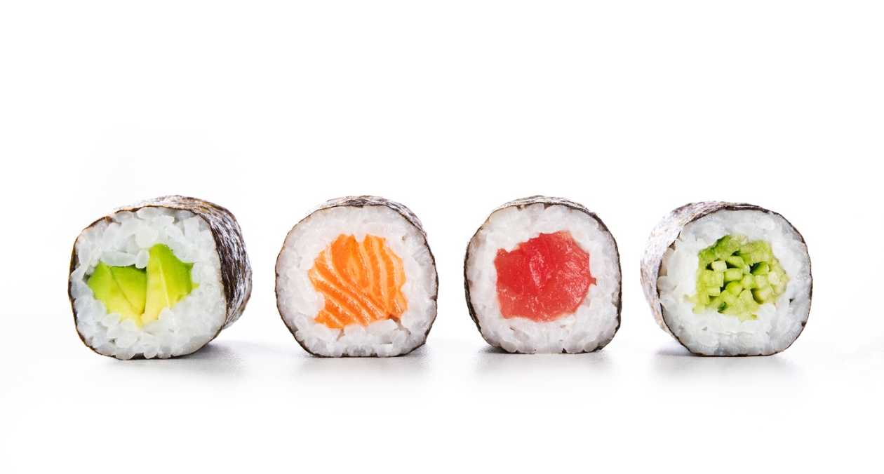 Sushi burrito Prawns
