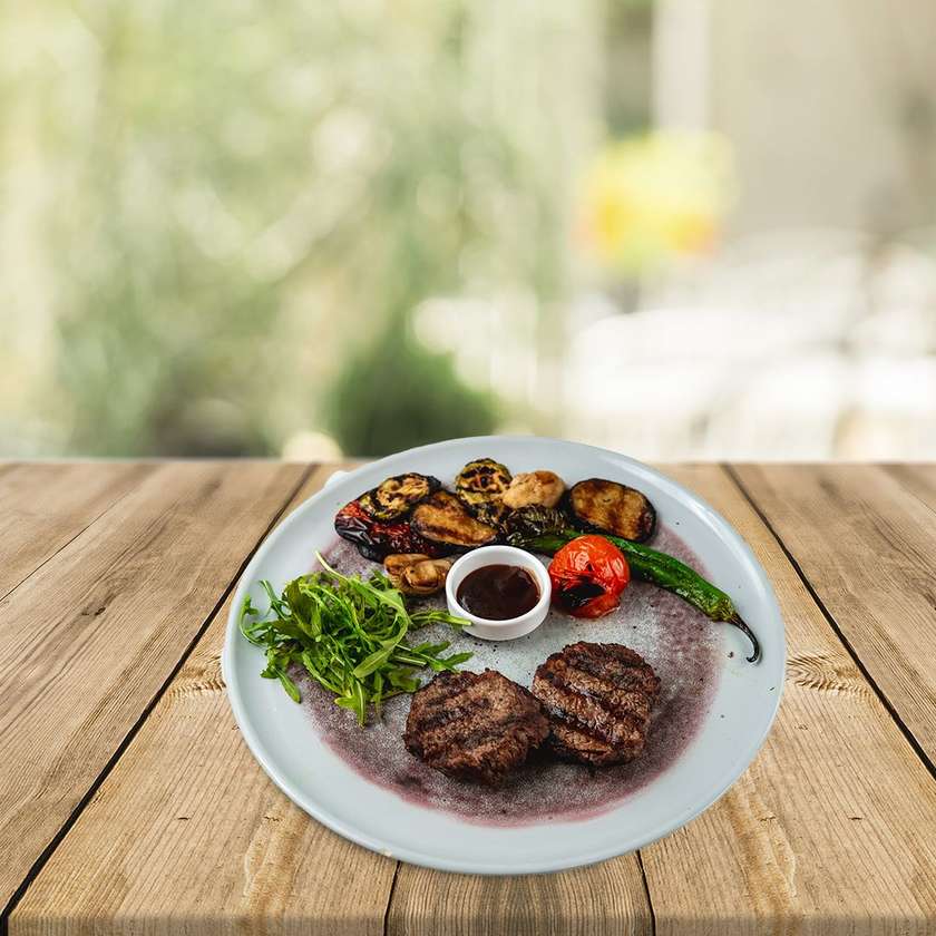 Steak with Lamb Meat