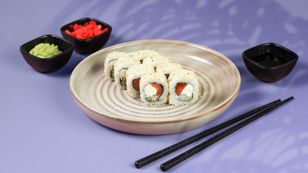 Sakura with Salmon