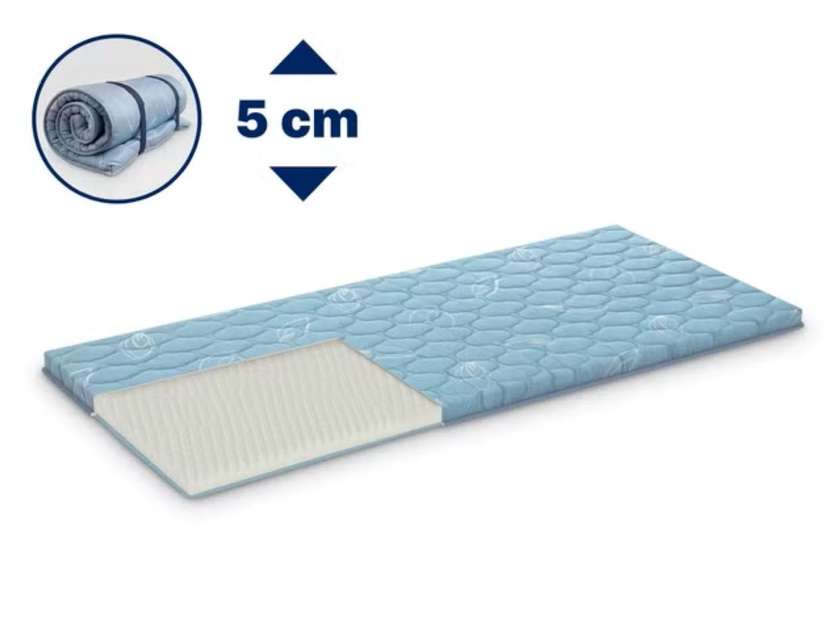 DORMEO ROLL UP MATTRESS TOPPER, 5 cm, 160x200