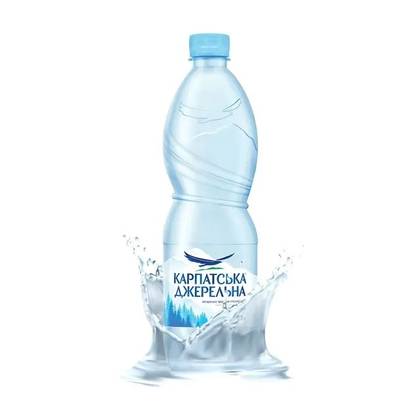Вода Карпатська джерельна газована