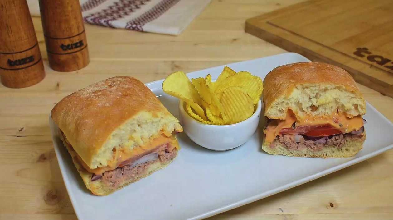 Tuna Melt Ciabatta