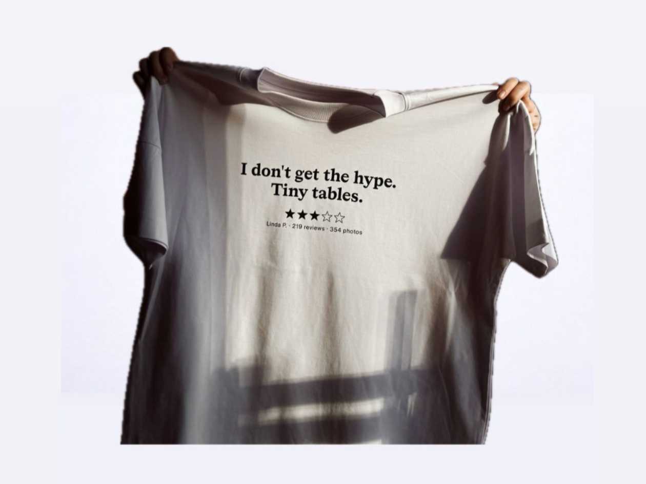 White Slice Slice T-Shirt