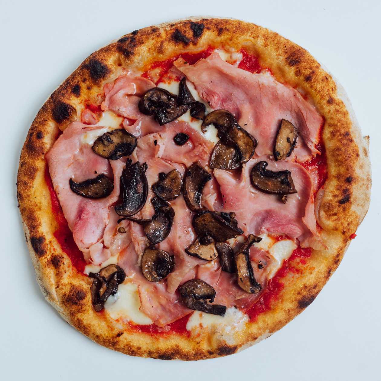 Pizza Cotto e Funghi