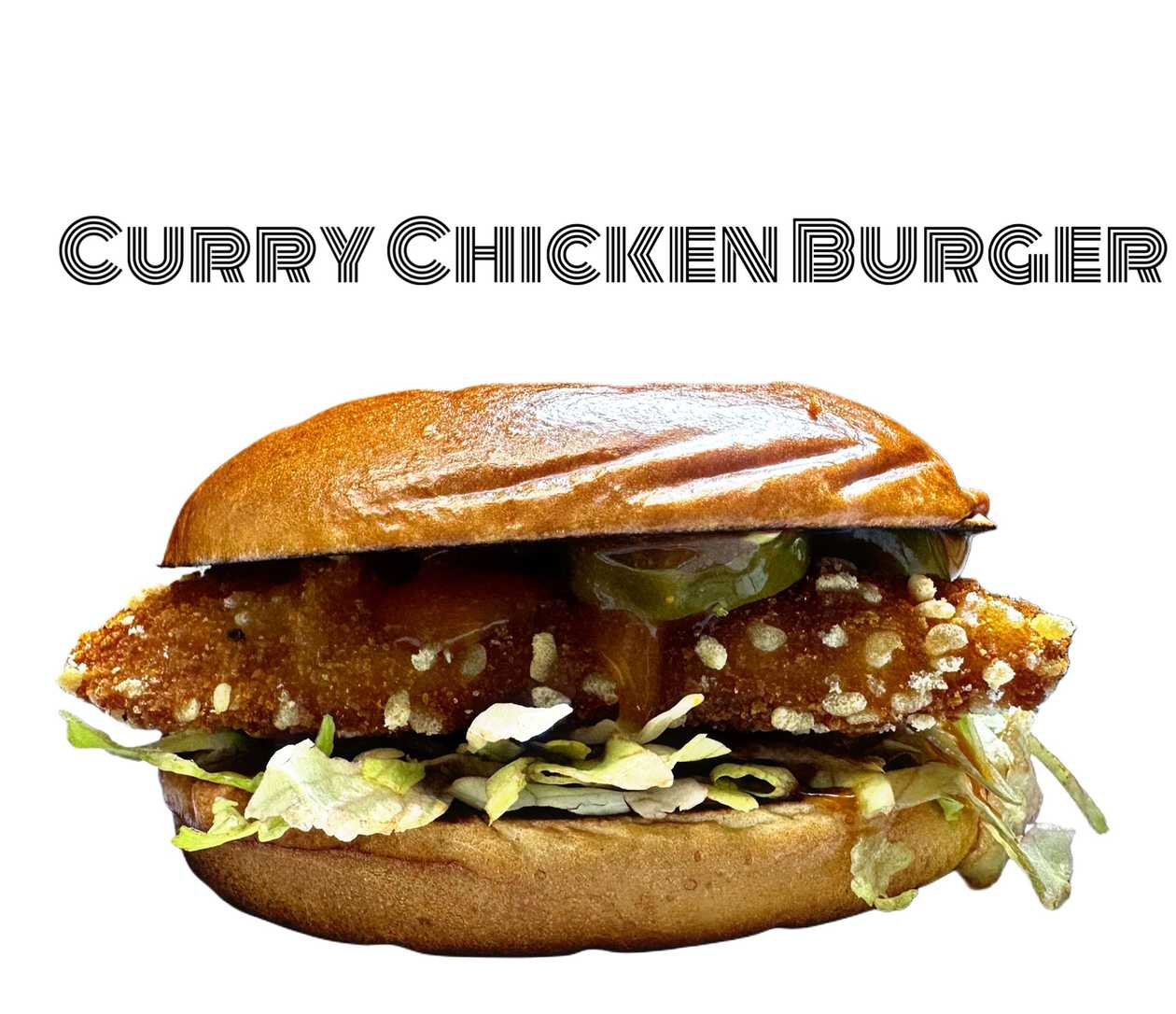 Curty Chicken Burger