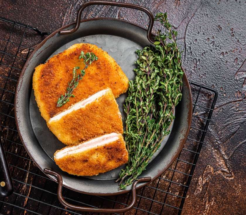 Chicken Zagreb steak
