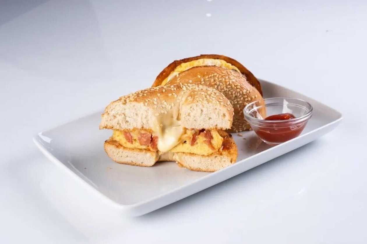 Sausage Eggworks Bagel