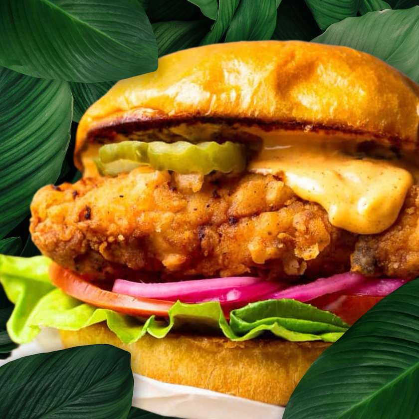 Buttermilk Crispy Chicken Burger