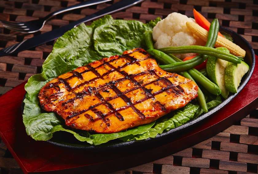 Simple chicken steak