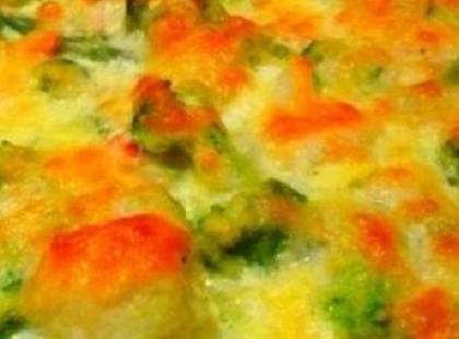 Legume Gratinate cu Cașcaval