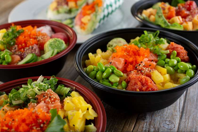 Poke bowl Vege