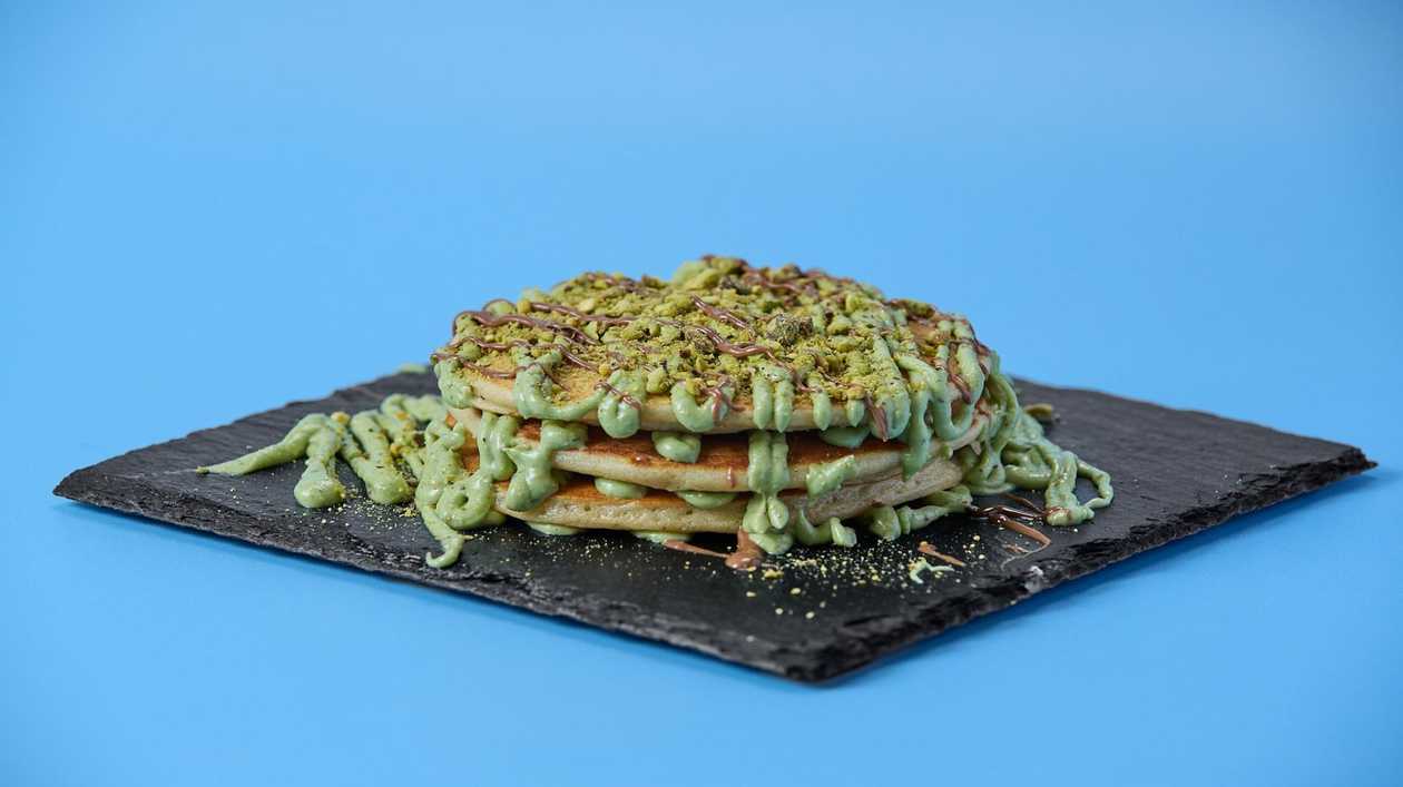 Pistachio & Hazelnut Pancakes