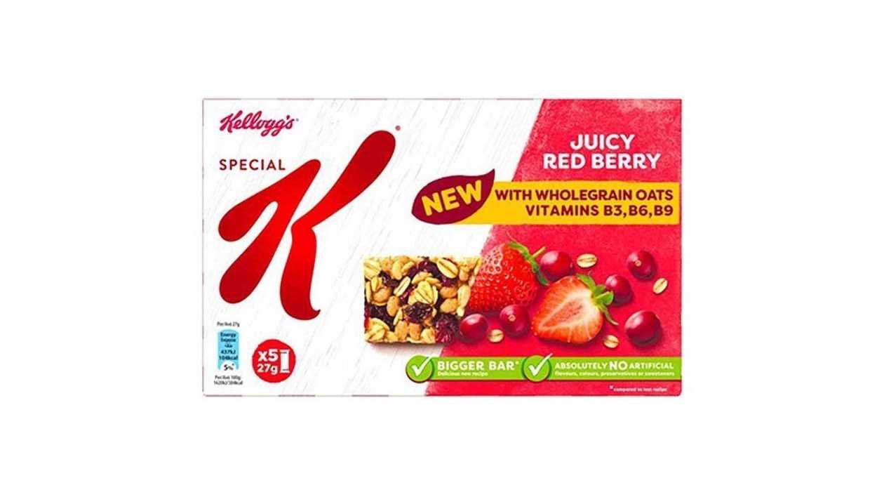 Kellogg's Special K Juicy Red Berry Bar, X 4