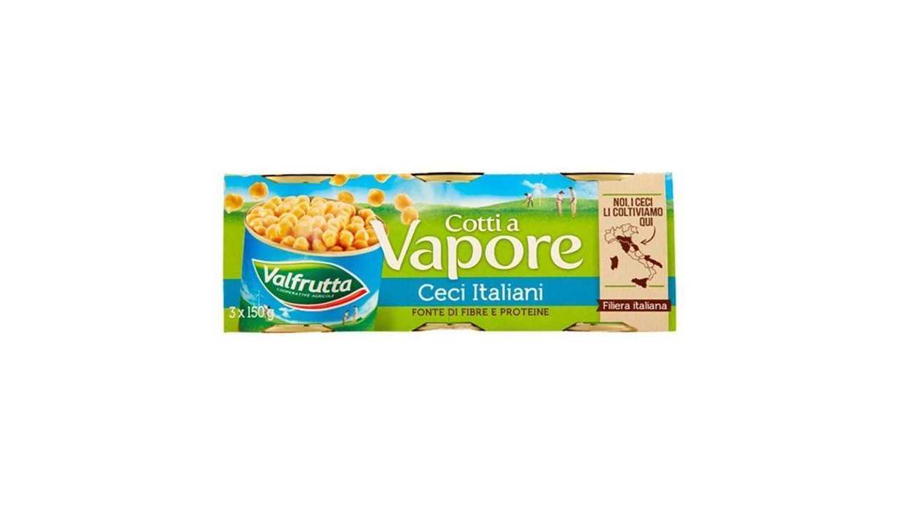 Valfrutta Ceci Italiani, 150g X 3