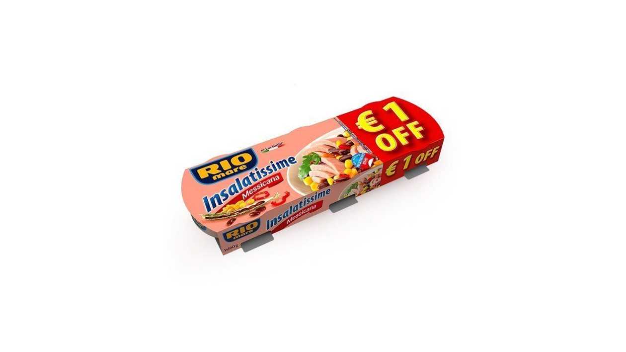 Rio Mare Insalatissime Mexicana & Tuna, 160g X 3
