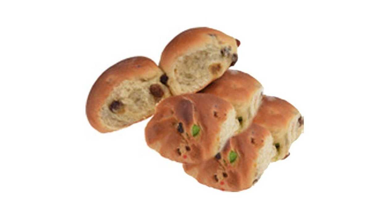 Fruit Buns, X 6