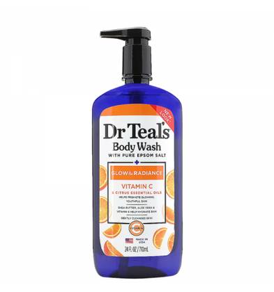 Dr. Teal's Body Wash, 710ml (VIT C)