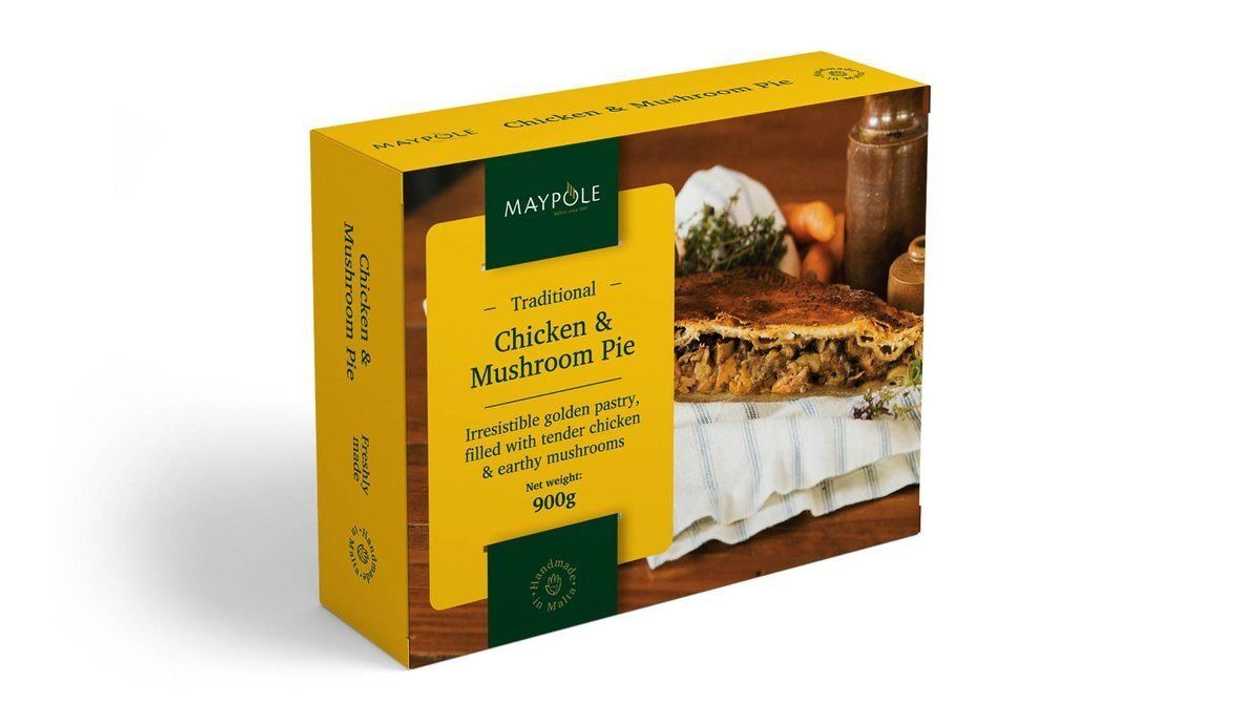 Traditional Chicken & Mushroom Pie Large