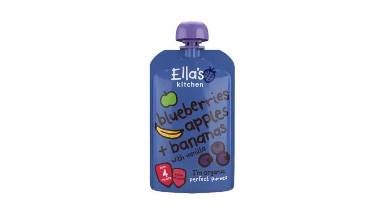 Ella's Blueberries, Apples & Bananas, 120g