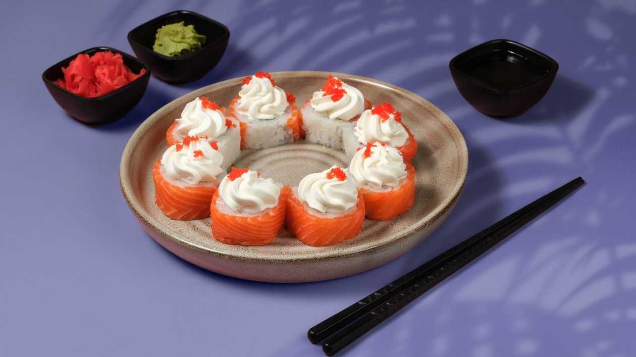 Philadelphia with cream-cheese