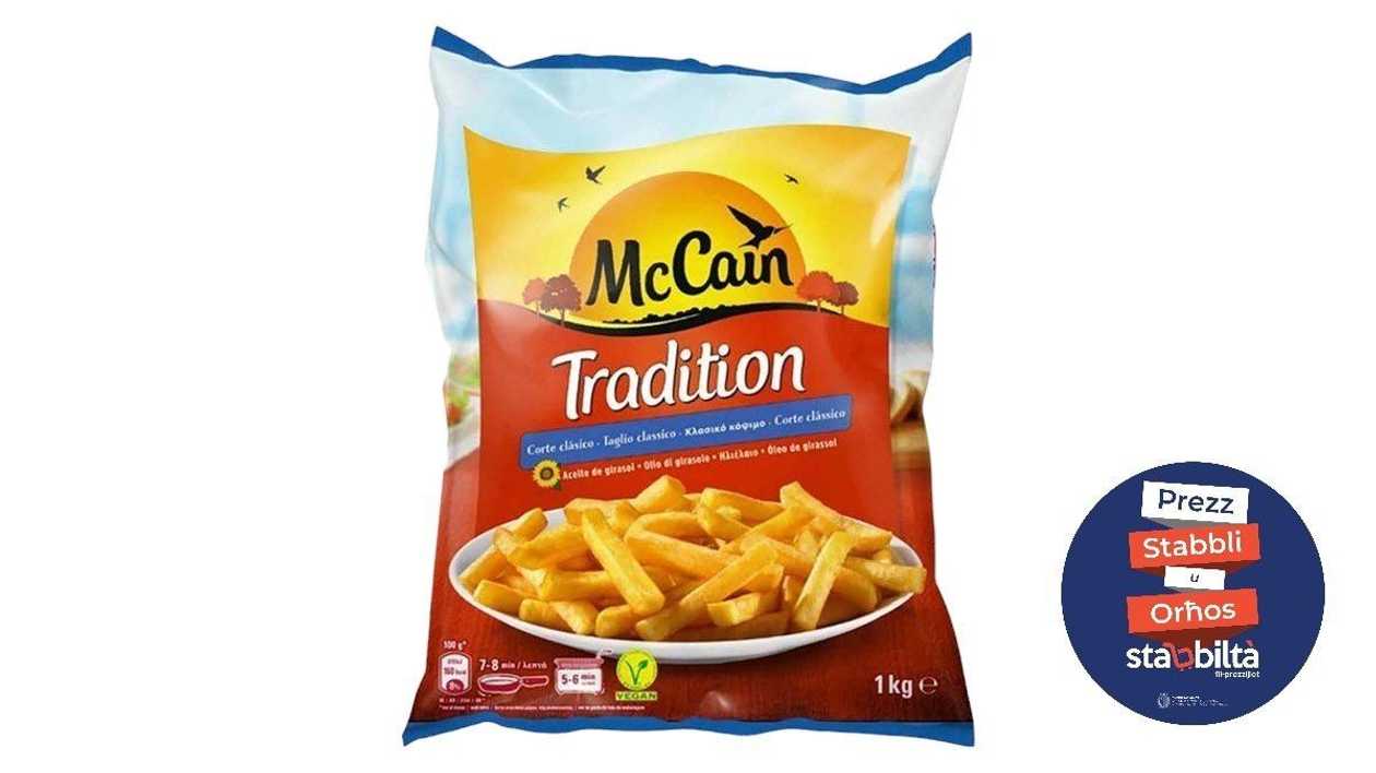 Mccain Tradition Fries, 1kg