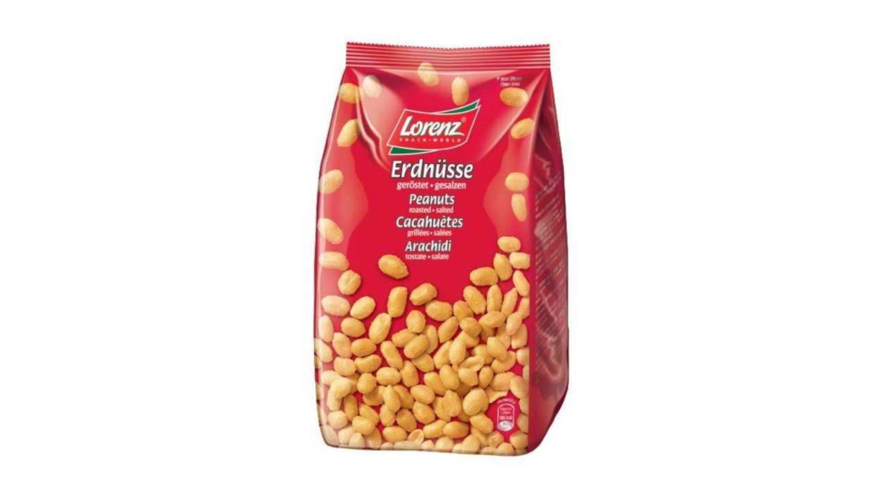 Lorenz Peanut Roasted Salted, 500g