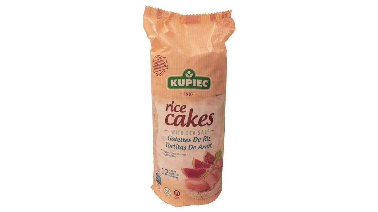 Kupiec Rice Cakes With Sea Salt, 120g