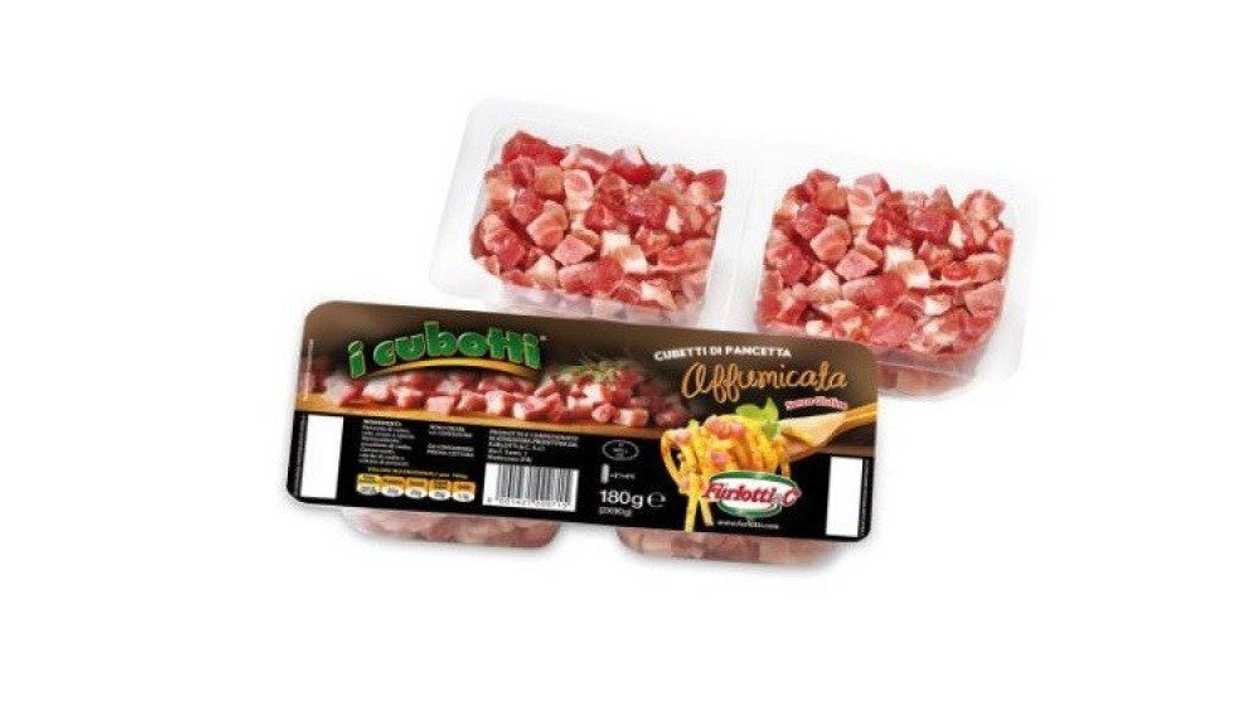 Furlotti Cubotti Di Pancetta Affumicata, 100g X 2