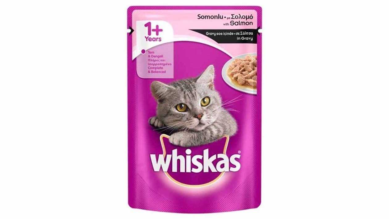 Whiskas Adult Pouch Salmon, 100g